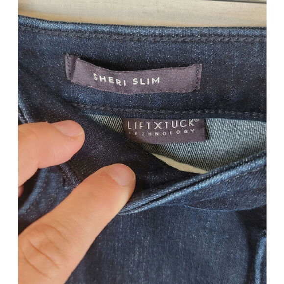 NYDJ SHERI SLIM JEANS W LIFT TUCK, SZ 12 SHORT - Picture 5 of 13